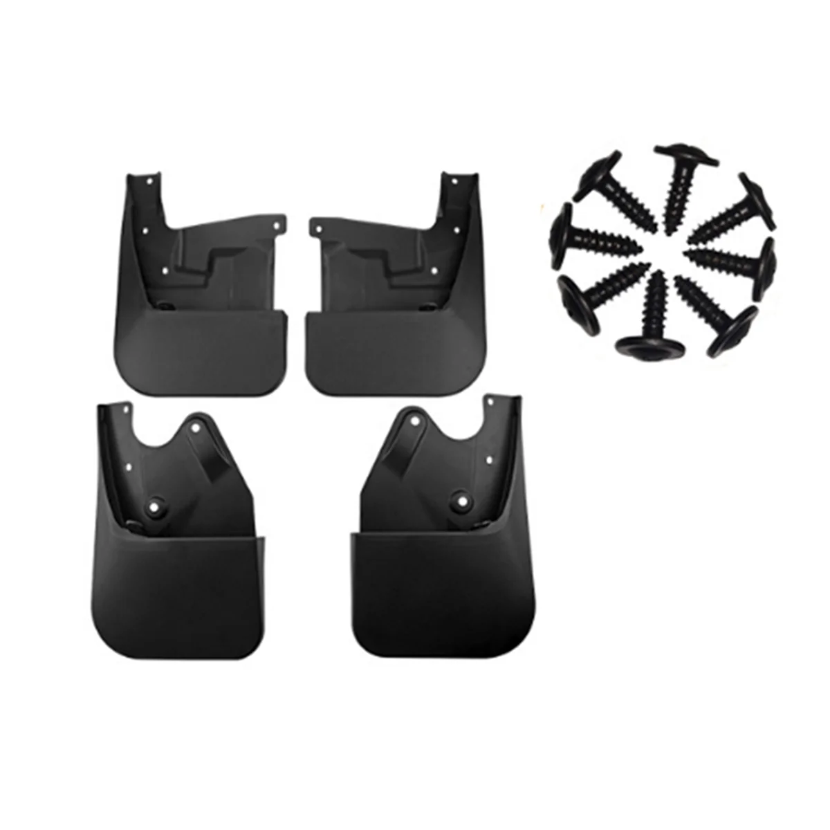 Car Mudguards for Toyota Tundra 2022-2024 Front Rear Mud Flaps Guards Splash Fender Car Exterior Parts