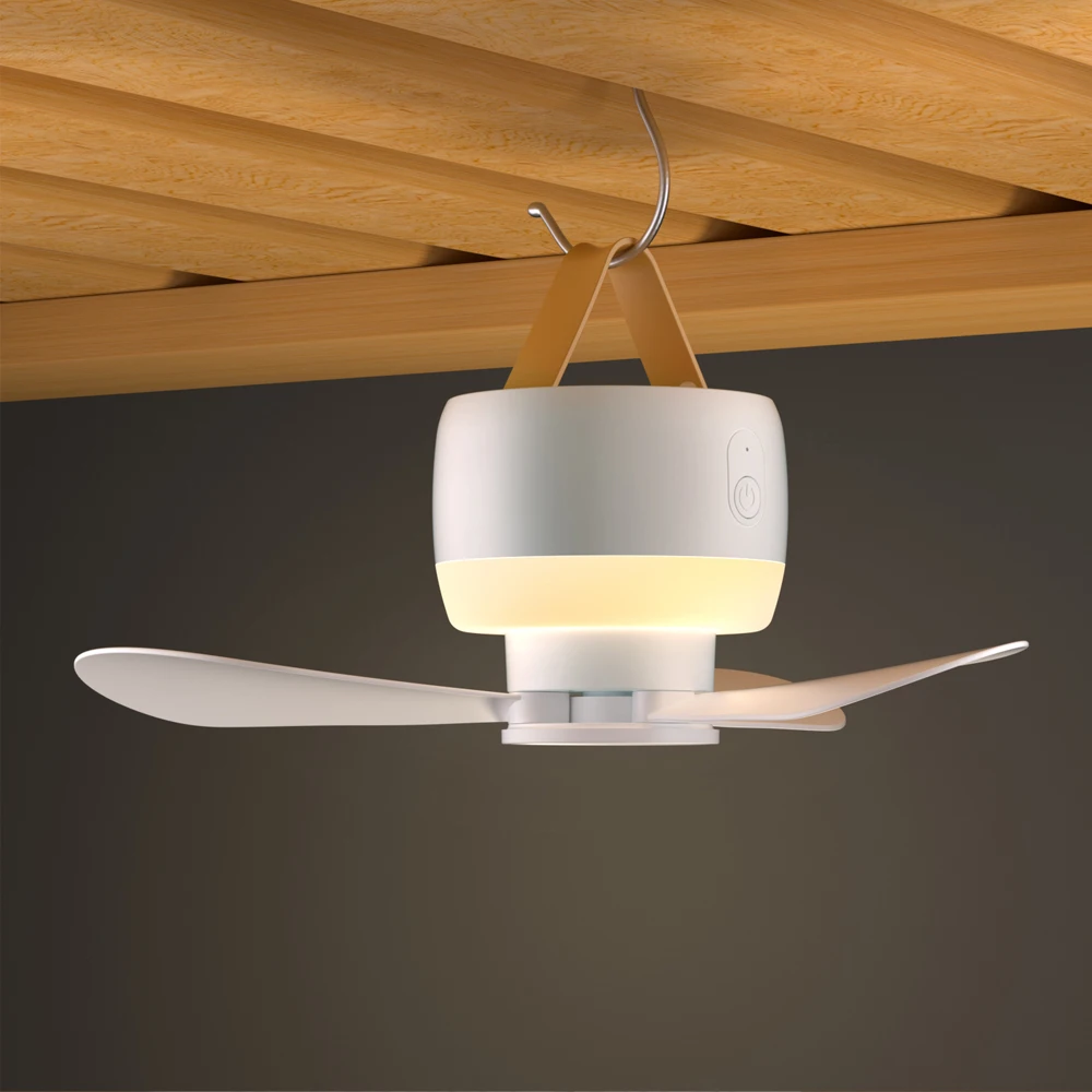 리모컨 소형 천장 선풍기 USB 충전 캠핑 야외 텐트 무소음 미니 선풍기 가정용 침대 기숙사 전기 선풍기