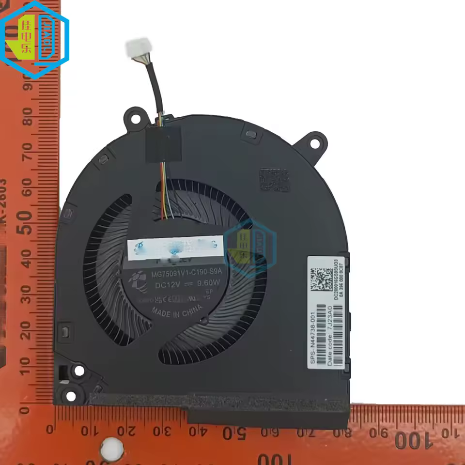 HP 노트북 냉각 팬 부품 사진