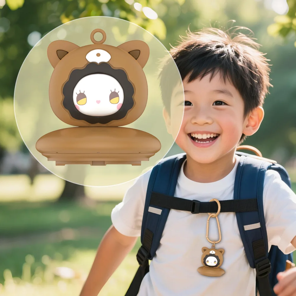 Cartoon Lanyard Case Compatible with Apple Airtap Tracker