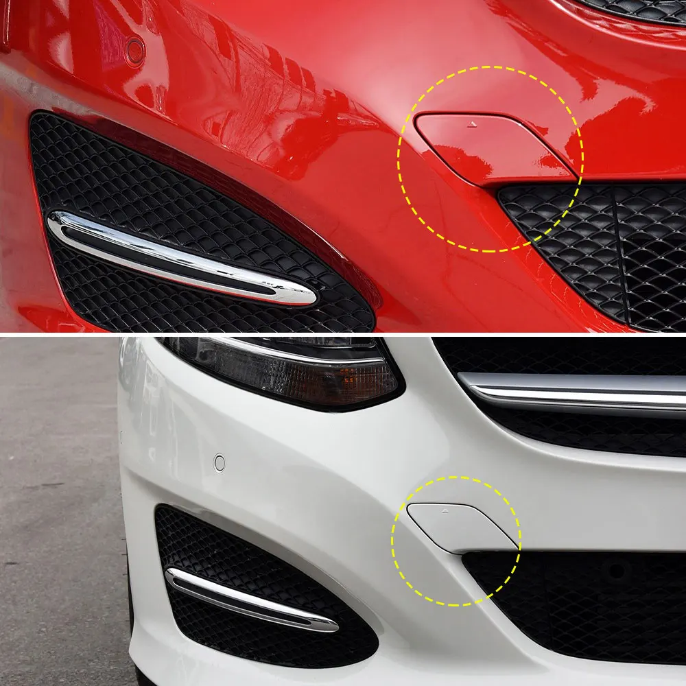 Car Front Car Bumper Tow Hook Cover Cap Replacement For Mercedes Benz W246 B Class 2014-2019 B180 B200 B220 2468852122