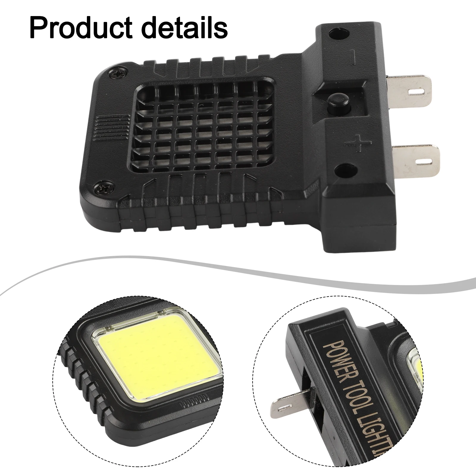 LED Lantern 14W Bright Flood Light for Outdoor Jobsite Use with Compatibility for 20V For 21V Power Tool Battery Platforms