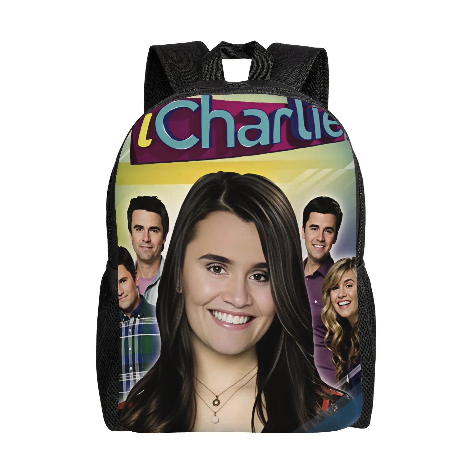 Funny Meme Charlie Kirk Backpack  Boy Girl Polyester Outdoor Backpacks Soft Elegant High School Bags Rucksack