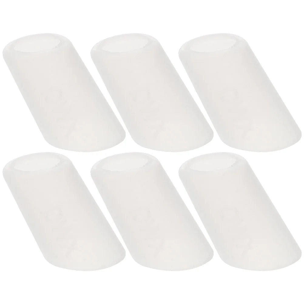 

6 Pcs Teapot Spout Pour Cover Protectors Drip Stopper Dispenser Sleeve White Catcher