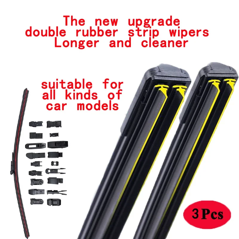 For Toyota FJ Cruiser 2006~2018 GSJ10 Car Wiper Blade Windscreen Windshield Wipers Car Accessories 2007 2010 2012 2015 2016 2017