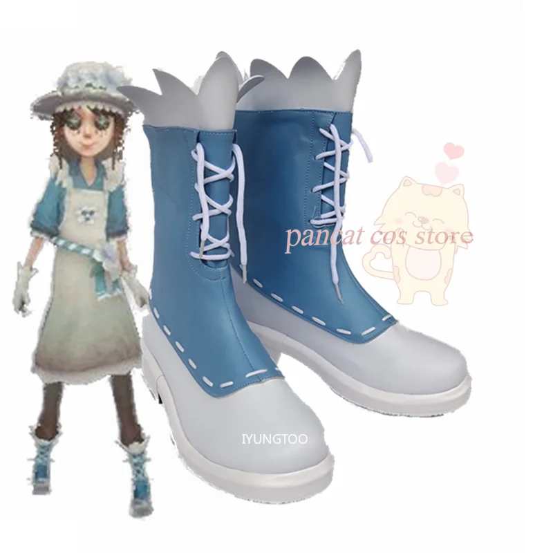 Identity V Lisa Beck Cosplay Shoes Comic Anime Game Cos Long Boots Cosplay Costume Prop Shoes for Con Halloween Party