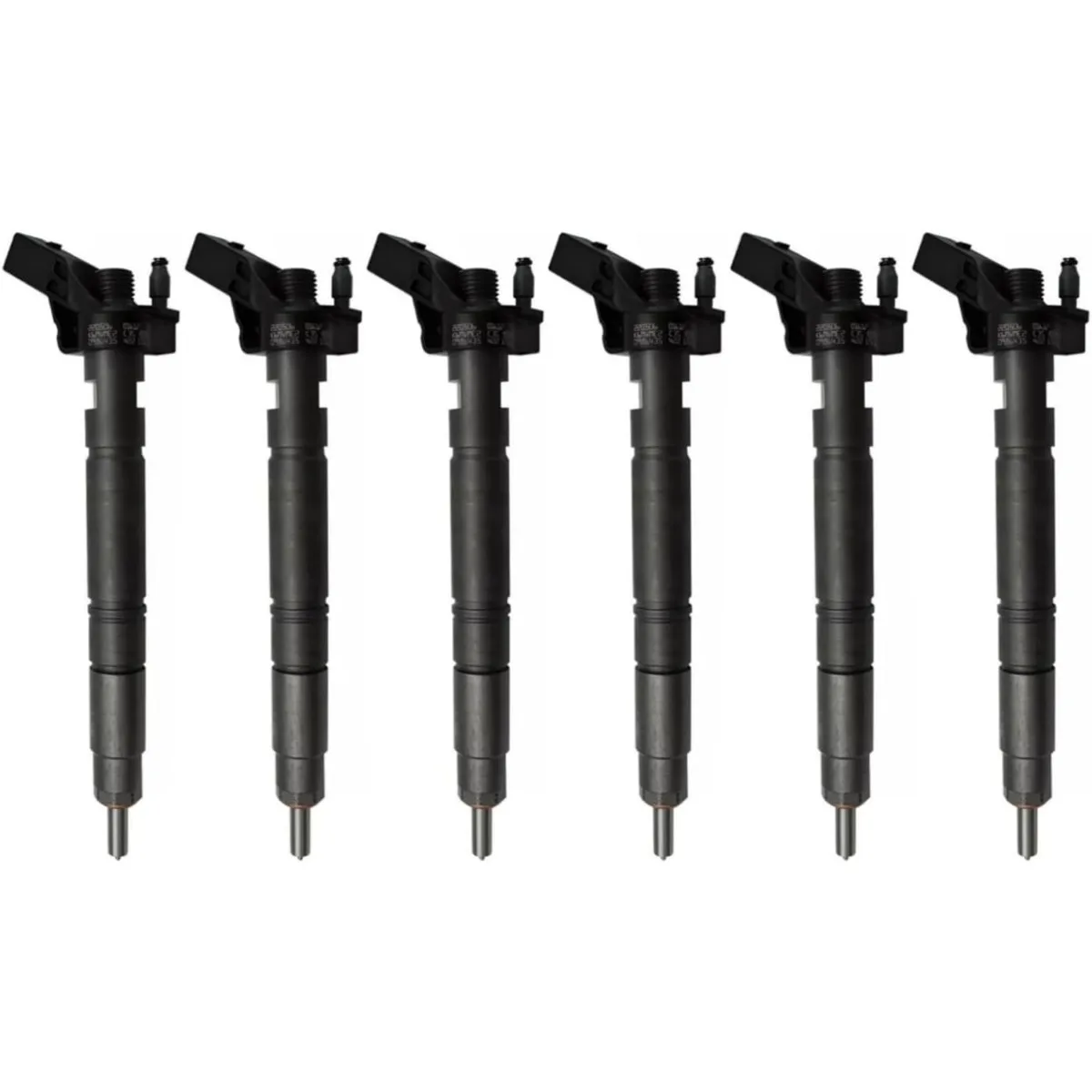 0445116023 059130277BE 0986435357 Common Rail Injector 6-Pack for Audi A4 A5 A6 Q5 Q7 VW Touareg 2.7 TDI 3.0 TDI Engine
