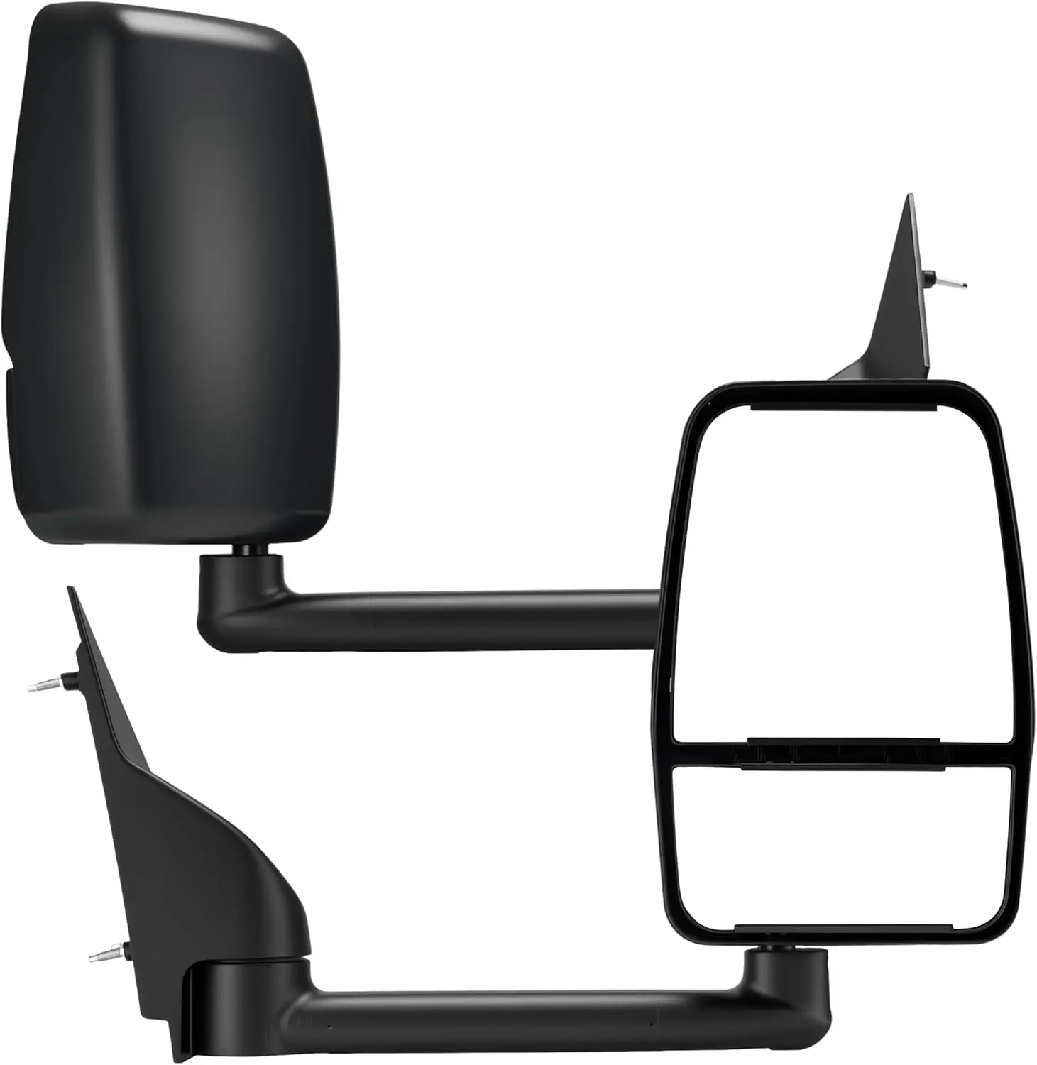

Towing Van Application, Manual Folding Adjustment, Compatible Replacement Towing Mirrors
