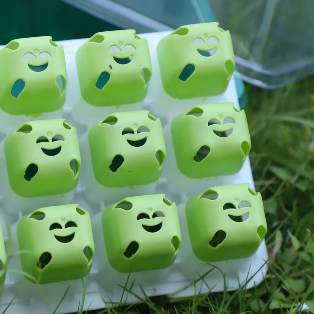 Silicone Starter Pot Garden Nursery Tray Seedling Germination Box Flexible Planting Container For Home Gardening