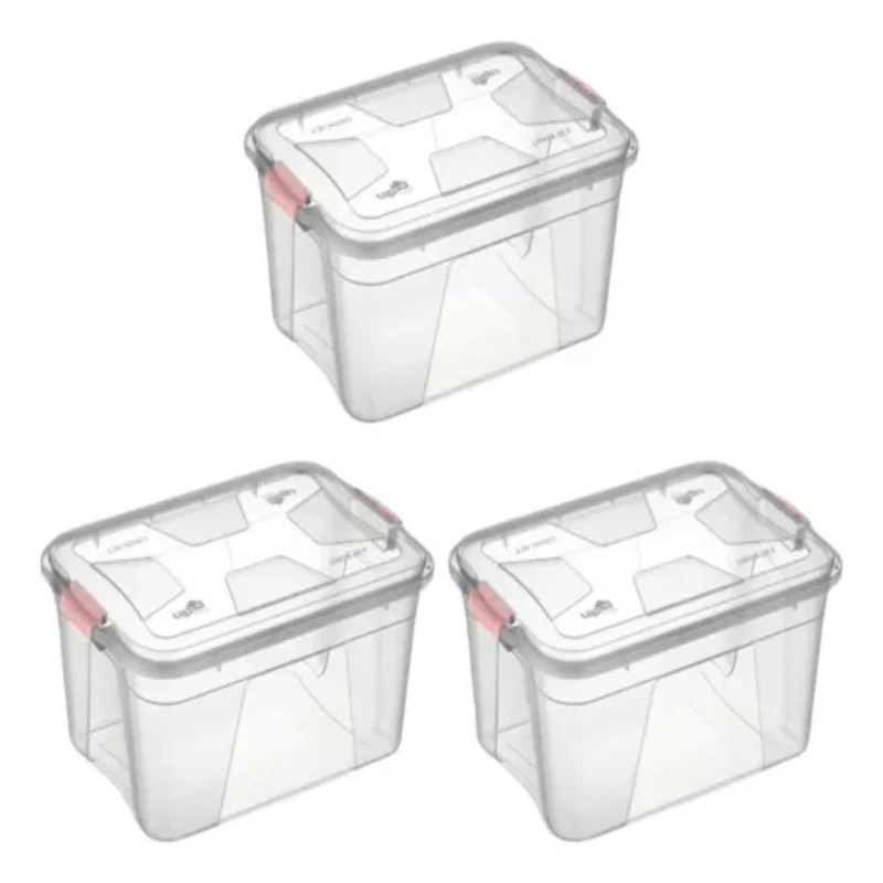 

Multipurpose Organizer Box 20 Liters 3 Pieces Boxes, Boxes and Baskets Decorative Boxes