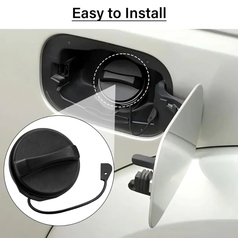 Quick Install Filler Cap Featuring Robust ABS Build for Simple Replacement and