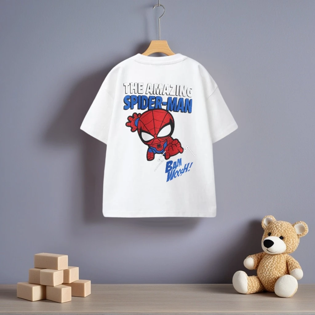 2025 Nieuwe Cartoon Patroon Jongens Kleding T-shirt Zomer Kleding Mode Nieuwe Stijl Kinderen Korte Mouwen Tops Tees Kinder T-shirts