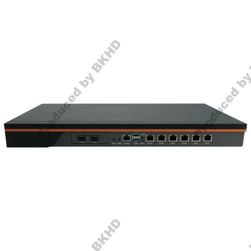 Imagem -02 - Rackmount Network Appliance Suporte Lga1700 Porta Dupla 10g Sfp 40g Qsfp 6x 2.5gbps Firewall Router Server B660 6l 2s Ikuaios1u