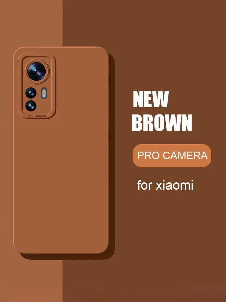 Camera Protection Matte Silicone Case For Xiaomi Mi 12t Pro 12 Lite 12x 12s 5g Soft Back Cover On Xiomi 12lite Xiaomi12 T