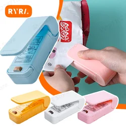 Mini Heat Bag Sealing Machine Package Sealer Bags Thermal Plastic Food Bag Closure Portable Sealer Packing Kitchen Accessories