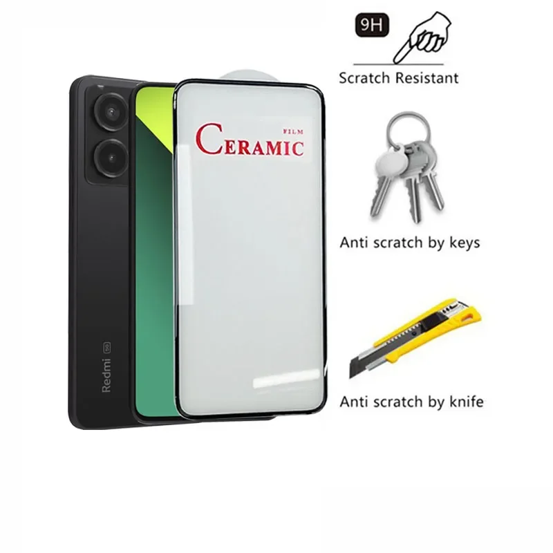 4 шт. HD мягкая керамическая пленка для Xiaomi Redmi Note 13 Pro 12 11 10 9 Pro Plus 5G Защитная пленка для экрана Redmi Note 11S 10 10T 9T пленка