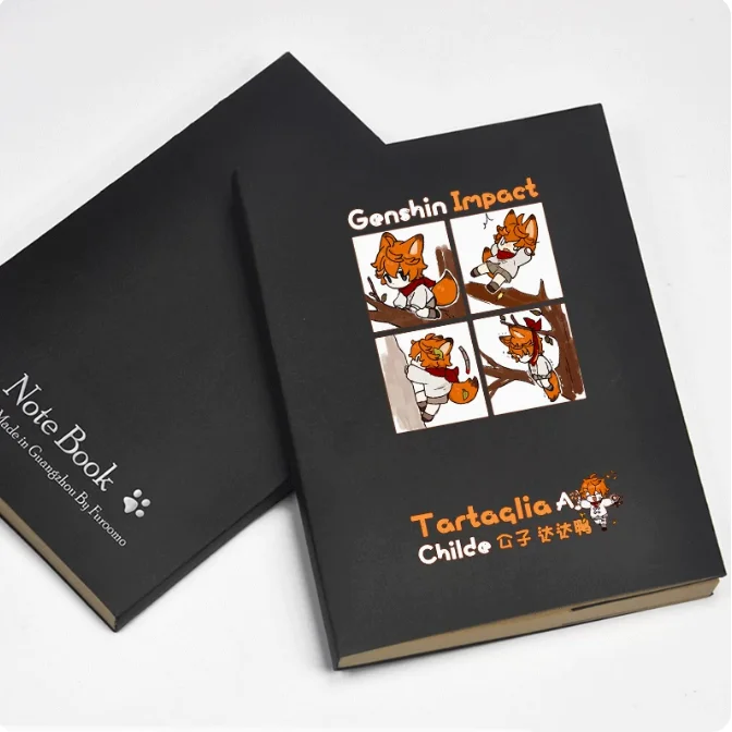

Anime Genshin Impact Tartaglia Diary School Notebook Paper Agenda Schedule Planner Sketchbook Gift For Kids Notebooks 1646