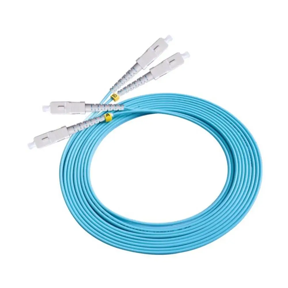 Jumper Óptico Multi-Modo, Cabo de Fibra, Patch Cord, Duplex, Multi-Modo, 3m, 5m, 10m, SC, UPC-SC, UPC