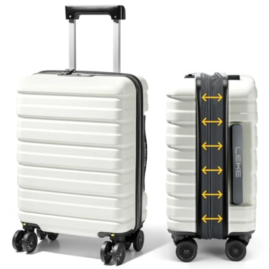 

Expandable Carry On Luggage Airline Approved, Hard Shell Suitcase with TSA Lock, Lightweight Spner Wheels for Travel Weekend Tr