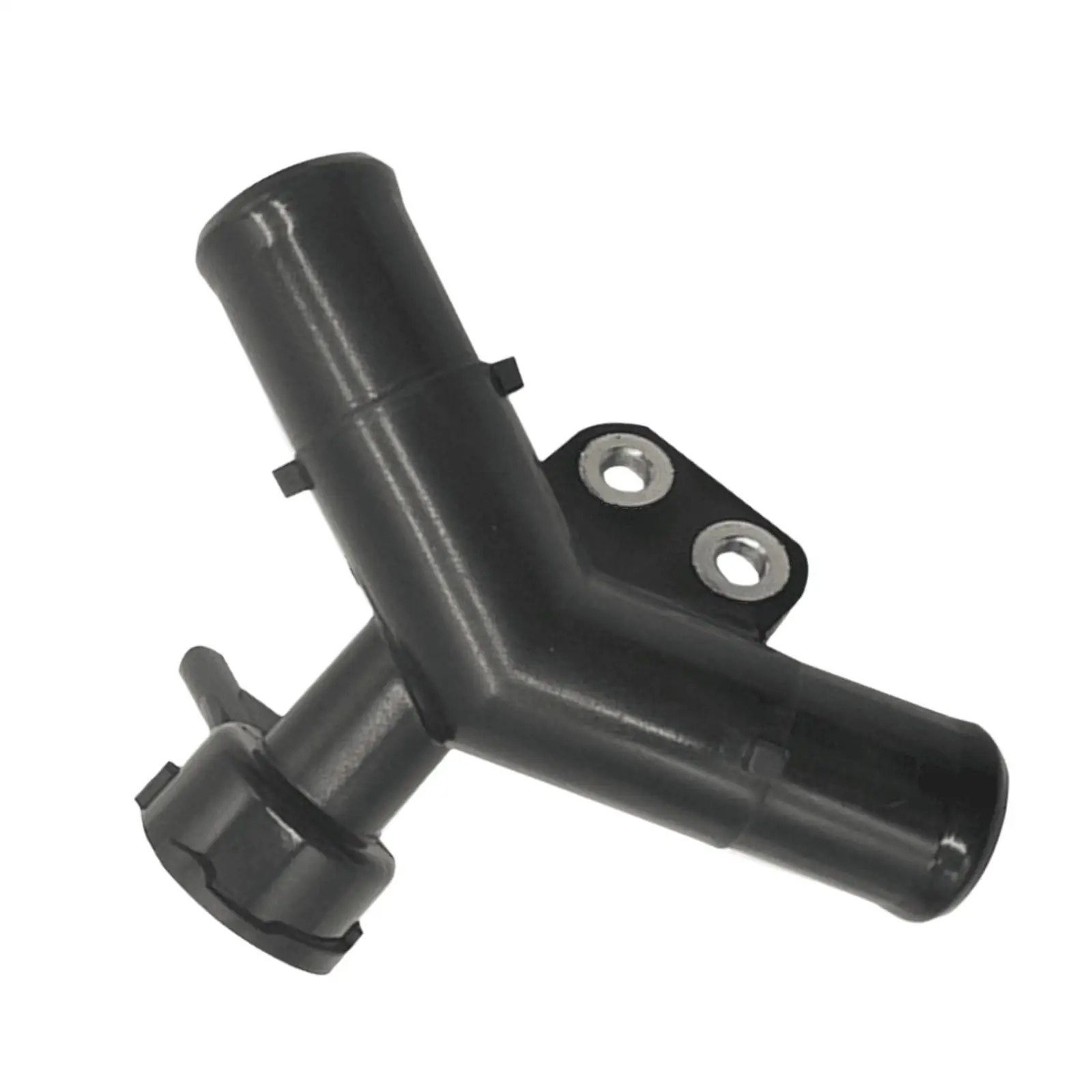 Engine Radiator Filler Neck,16502-21080 Compatible Coolant Thermostat Housing Black for Toyota Attachment Replace Parts