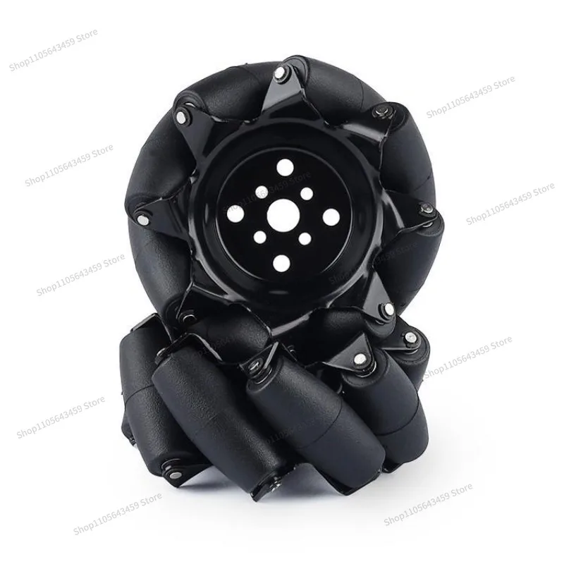 For 3 inch metal mic 76mm stainless steel wheat wheel omnidirectional wheel smart car with coupling