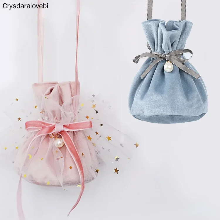 

10pcs Flannel Gift Bags with Drawstring for Wedding Packaging Favor Baby Shower Candy bags Party gifts for guests Cotton bag