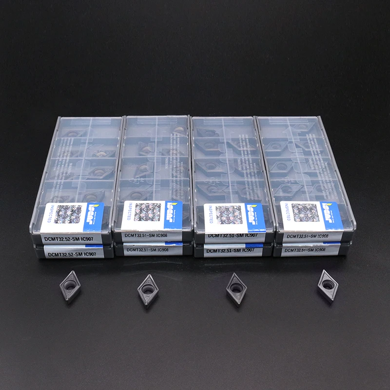 DCMT070204 DCMT11T304 DCMT11T308 VP15TF US735 UE6020ภายในเครื่องมือเครื่องกลึงโลหะเครื่องกลึงโลหะเครื่องมือเครื่องมือตัด...