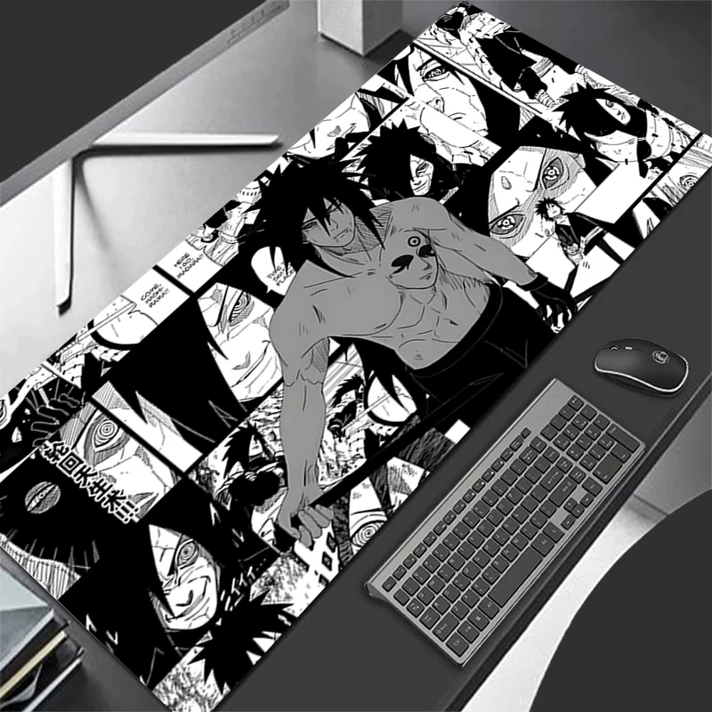 

Mouse Pad naruto madara uchiha Gamer PC Computer Large 900x400 XXL Desk mat Keyboard Anime Gaming Accessories Mousepad Carpet