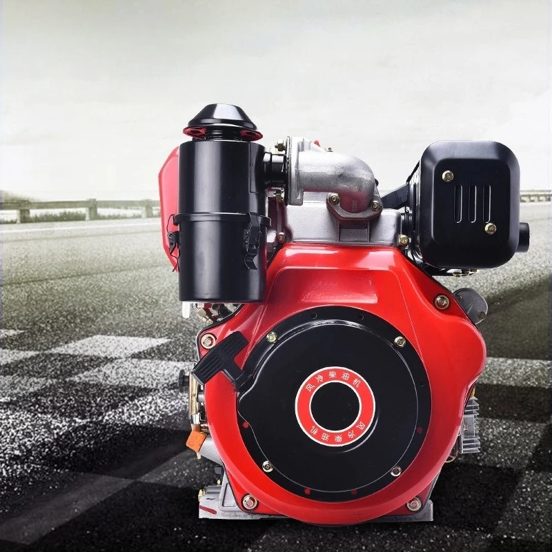 Air Cooled Single Cylinder Diesel Engine 173F 178F 186F 6HP 9HP For Generator Water Pump Farm Machinery