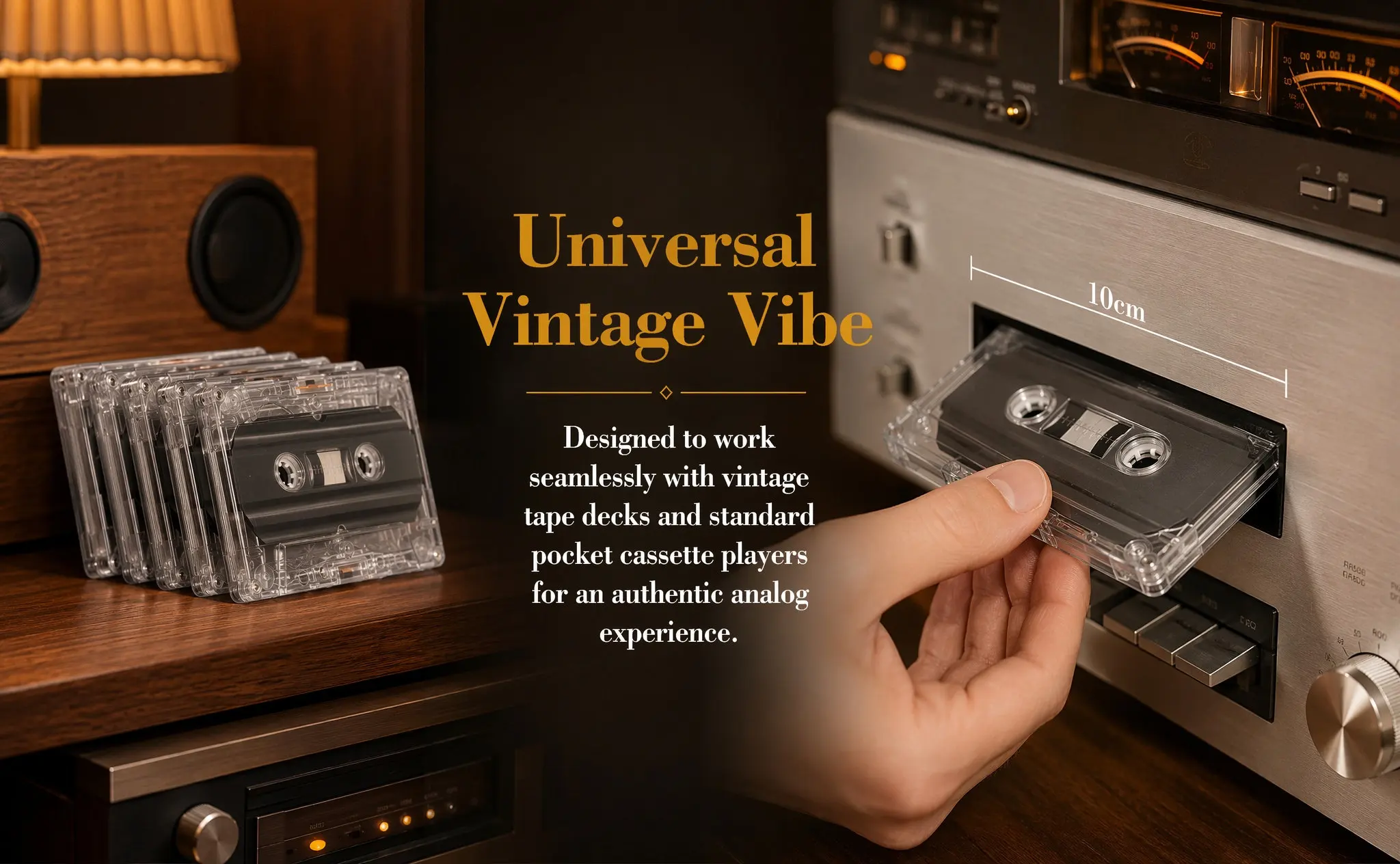 6Pcs Blank Audio Cassette Tapes 30-Minute Recordable Empty Cassettes for Creative DIY Greeting Recording Vintage Music Use