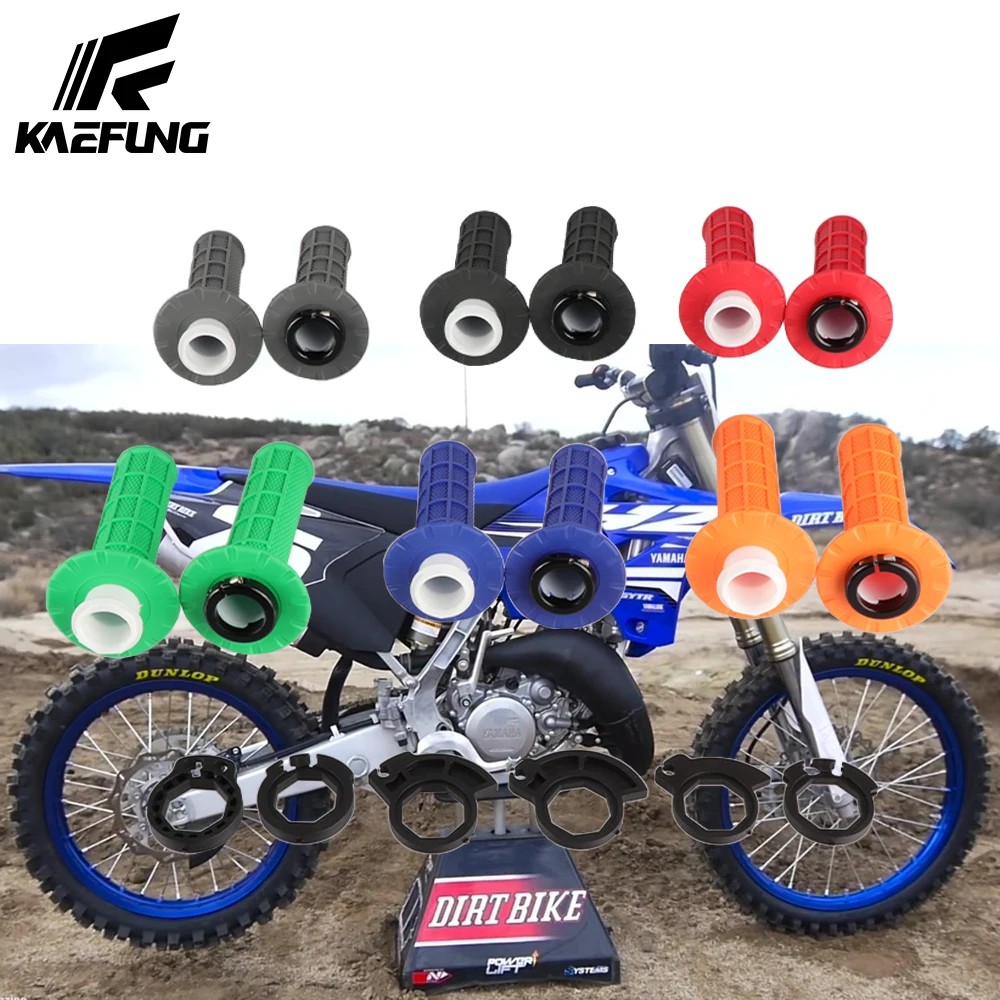 

Motorcycle Handle Grip Handlebar Grips Dirt Bike for KTM Honda Kawasaki Yamaha 7/8'' Universal Rubber Dirt Pit Bike Motorcross