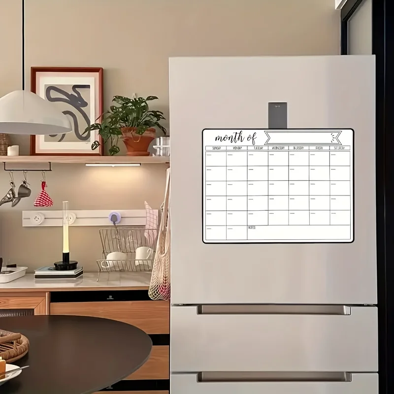 Reusable No-residue Weekly Planner & Message Board