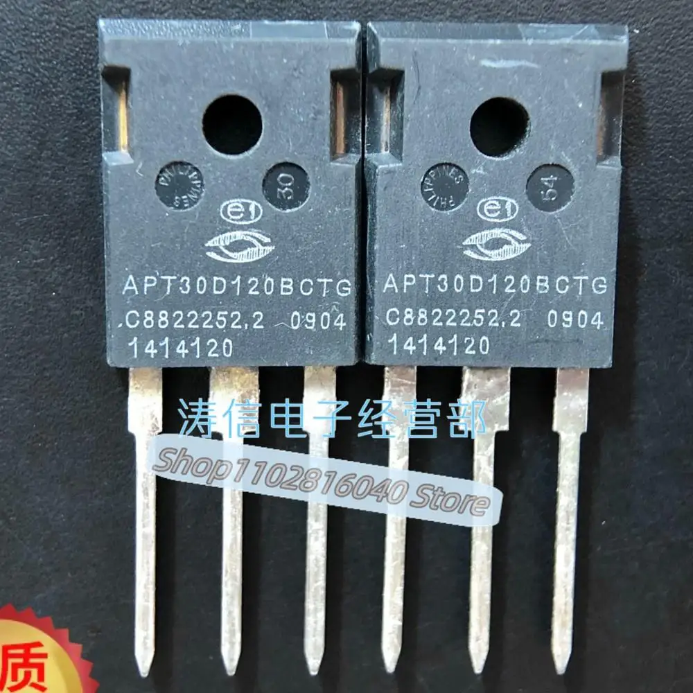 

10PCS/Lot APT30D120BCTG 1200V 30A 31nS Best Quality Imported Original Spot