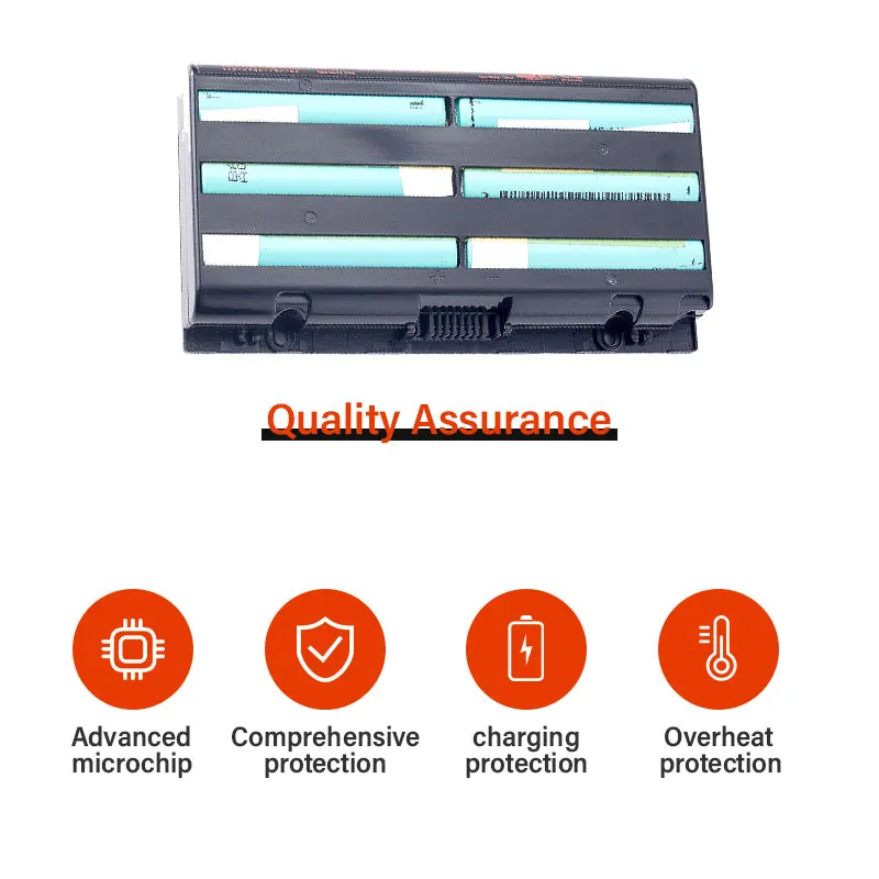 N150BAT-6 Laptop Battery For Clevo N150BAT-6 N170SD N150SD N151SD N155S 6-87-N150S-4292 11.1V 62WH N150BAT 6 Notebook