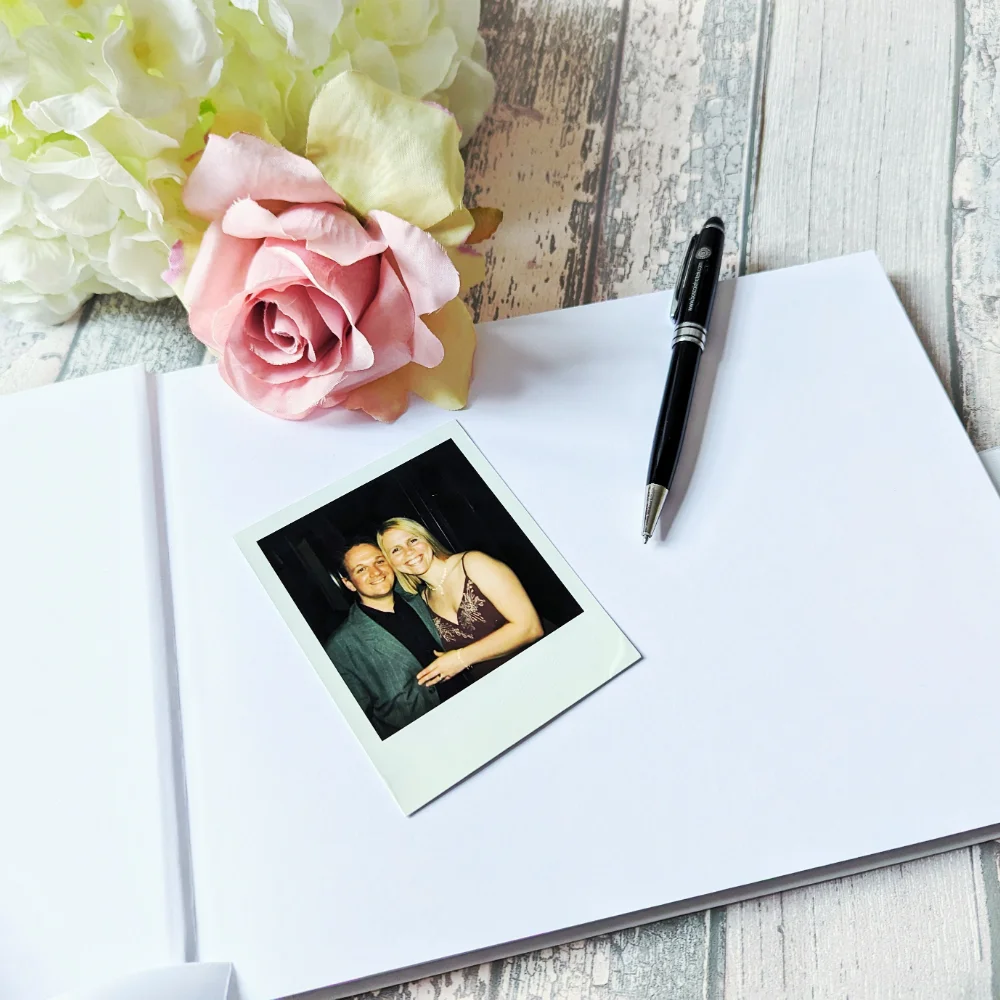 Libro degli ospiti matrimonio Album A4 personalizzato di lusso decorazione di nozze libro di memoria fotografica per matrimonio o fidanzamento