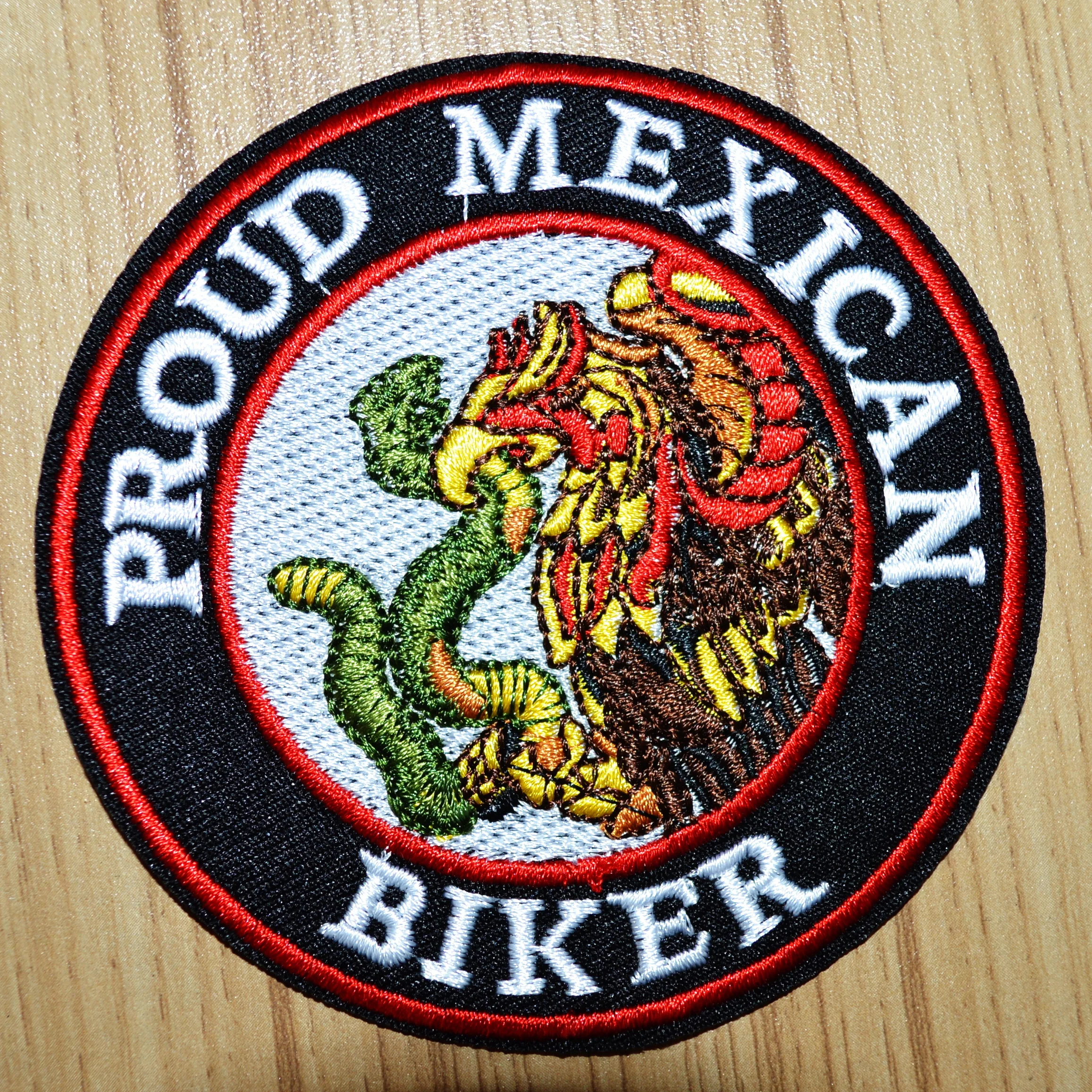 

УДАЧИ БУТИ МЕКСИКАНСКОМ вышитые утюгом на заплатках Пришить фЛАГ с аппликацией ORGULLOSO DE SER MEXICANO новый