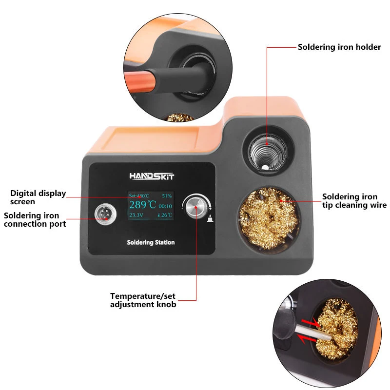 Nano Soldering Station T210 Electronic Cellphone Repair Welding Tools For Mobile Phone, Computer Maintenance Repair