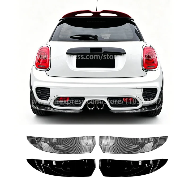 

Задний сплиттер, задний диффузор, спойлер, задняя накладка для Mini Cooper F55 F56 F57 JCW, комплект обвеса для ранних версий, защита бампера