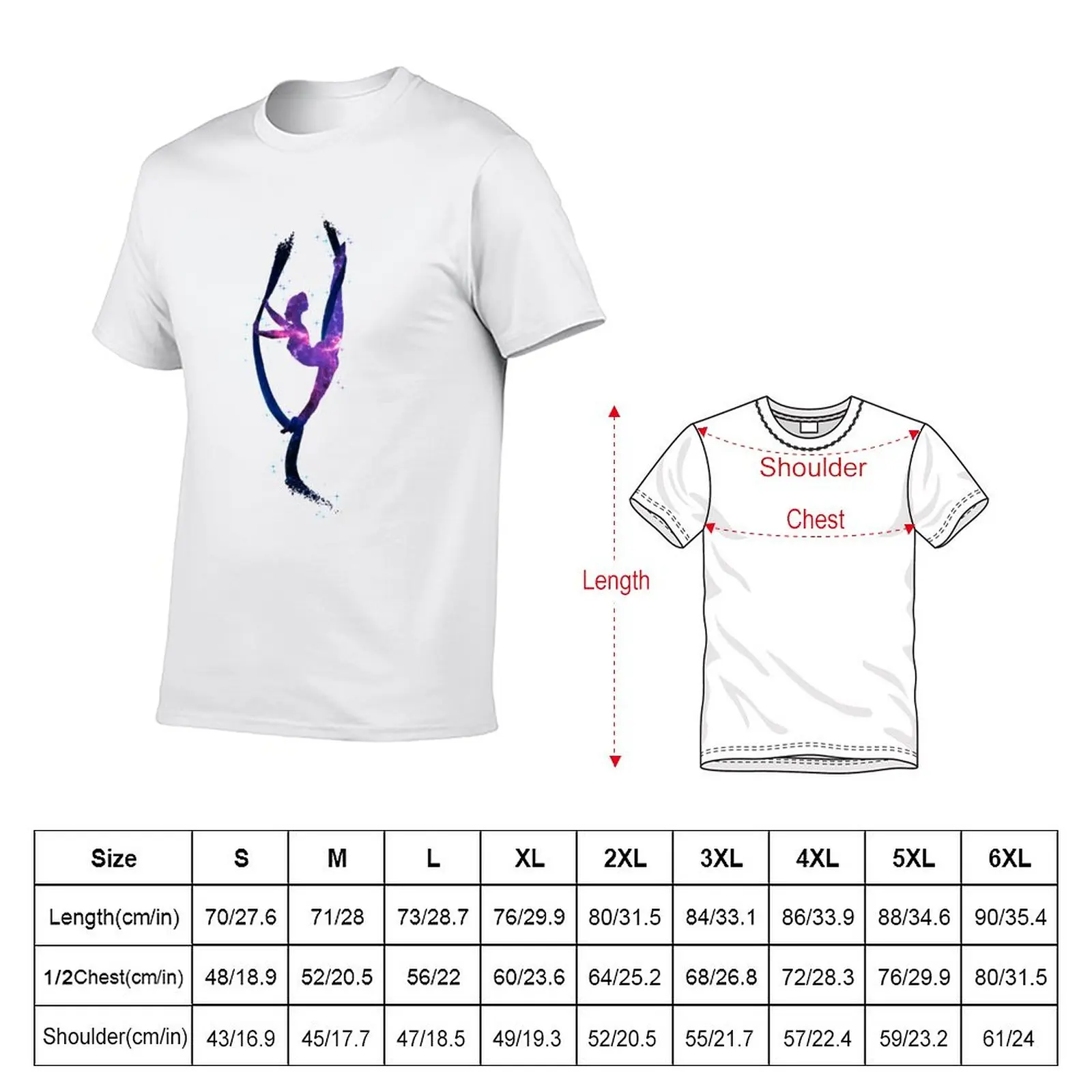 Aerial Arts - Galaxy Silks T-Shirt summer tops blank t shirts mens graphic t-shirts hip hop