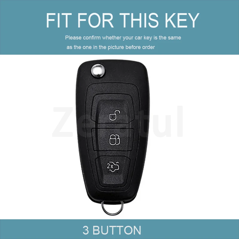 Auto For Ford Focus Galaxy Mondeo Ranger C-Max S-Max Transit Tourneo Custom Auto Keyless Protector Holder TPU Car Key Case Cover