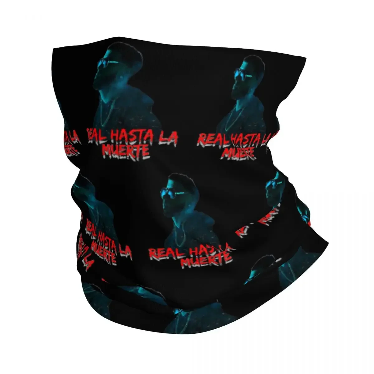 Real Hasta La Muerte Bandana Neck Cover Printed Face Scarf Warm Headband Cycling Unisex Adult Washable