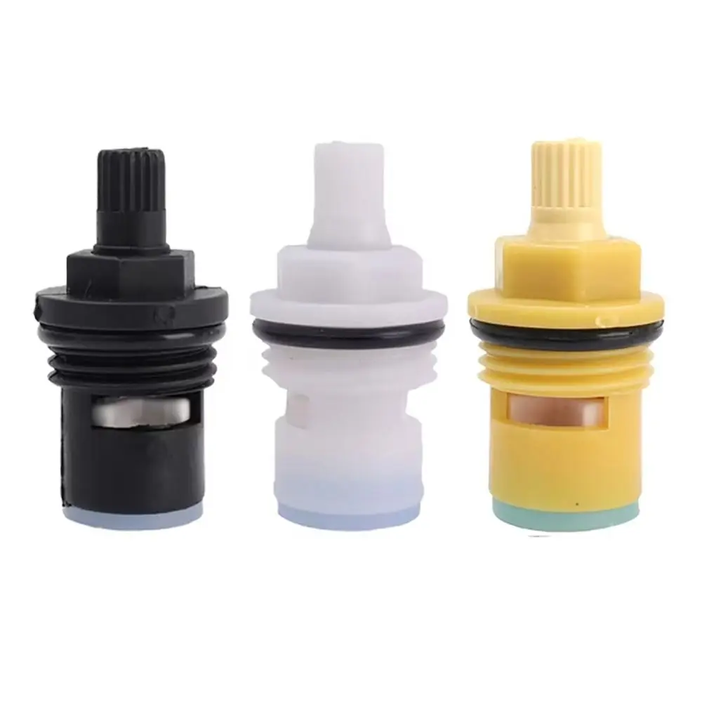 10Pcs Bathroom Kitchen Plastic Faucet Cartridge Replacement Repair Part Hardware Accessory Tap Valves Core Universal 1/2 Thread
