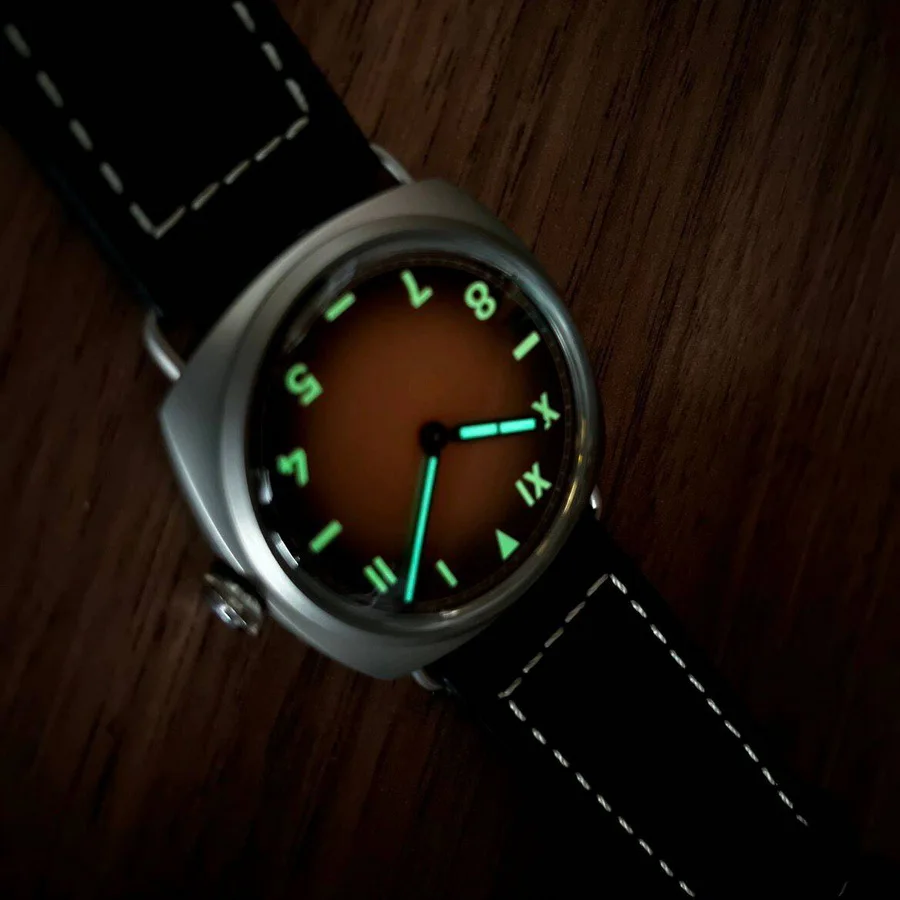 GULL TRON Men Automatic Watch 45mm Square Mechanical Wristwatch Ultrathin 5ATM Waterproof Luminous Sapphire ST3600