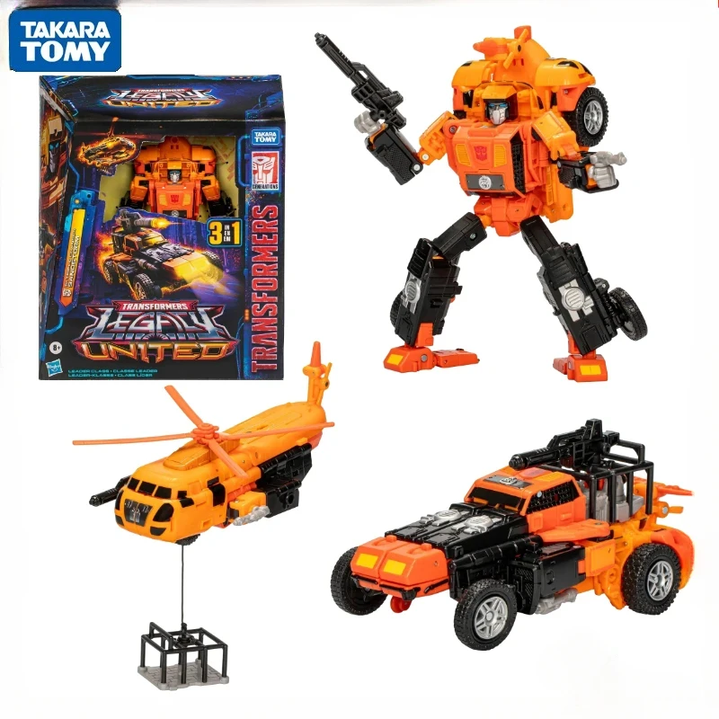 In stock Transformers G Series Legends United L-Class G1 Universe Sandstorm Animation Collection Figure Gift