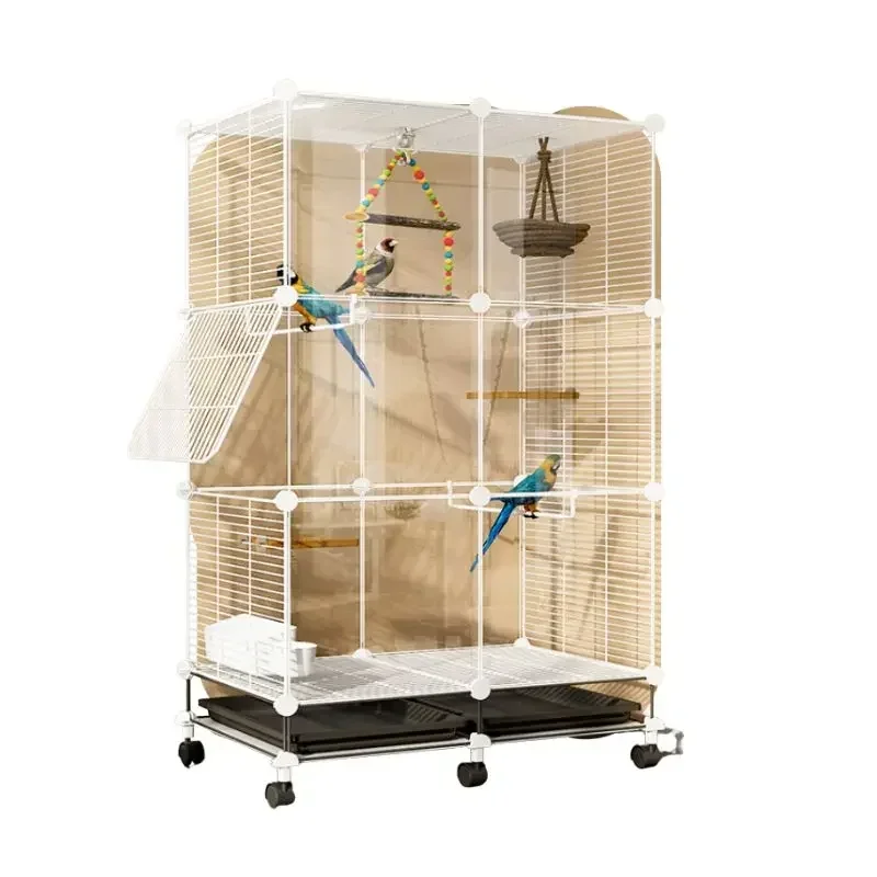 

Breeding Canari Bird Cages Outdoor Large Budgie Parrot Stand Bird Cages Feeder Pigeon Cage Pour Oiseaux Pet Products