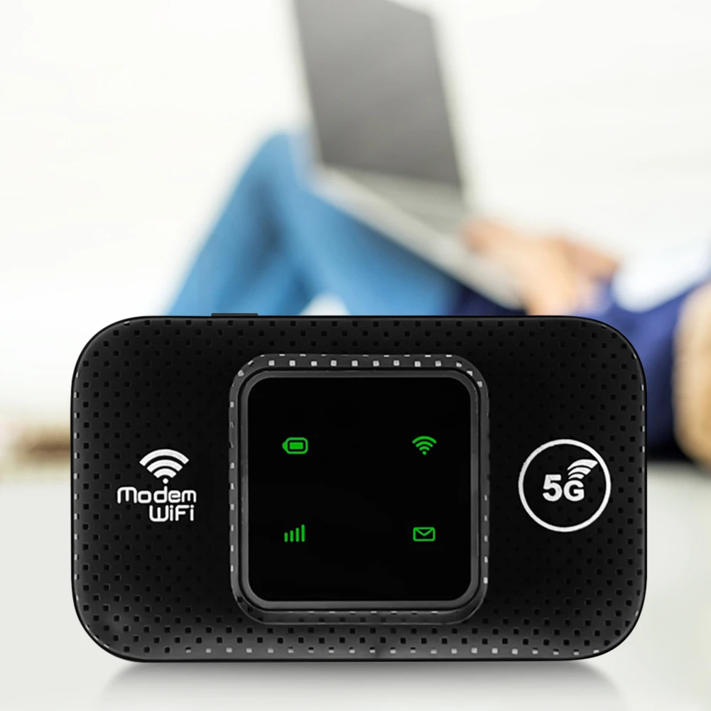 4G LTE Wireless Internet Router Wireless WiFi Router 150Mbps Hotspot Portable WiFi Device Plug Play Smart WiFi Router for Travel