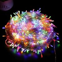LED Garland String Lights 10m 30m 50m 100m Christmas Tree Wedding Decoration Waterproof Fairy Light Indoor Outdoor 220V EU Lamp