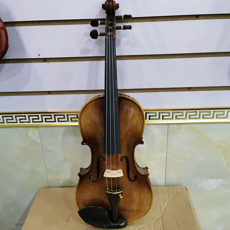 

Hot selling baroque decorative handmade violin for wholesale