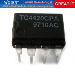 5pcs/lot TC4420EPA TC4420CPA TC4420 = MIC4420BN MIC4420 DIP-8 In Stock