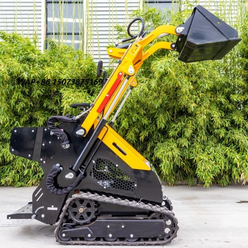 Compact Crawler Skid Steer Loader Hightop EPA Mini Skid Steer Loader Forestry Factory Price